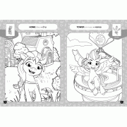 MY LITTLE PONY - Magic สนุกกับระบายสีและสติ๊กเกอร์ 100 ดวง